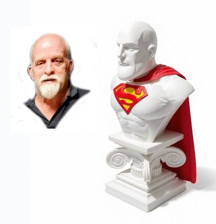 Custom superhero bust
