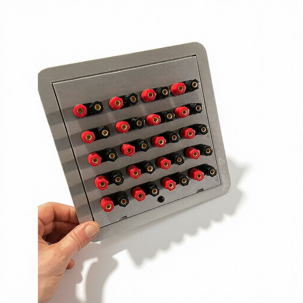 Audio cable termination box