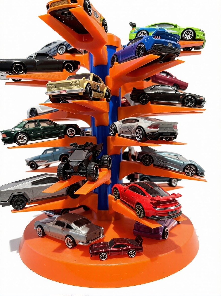 Hotwheels display tower